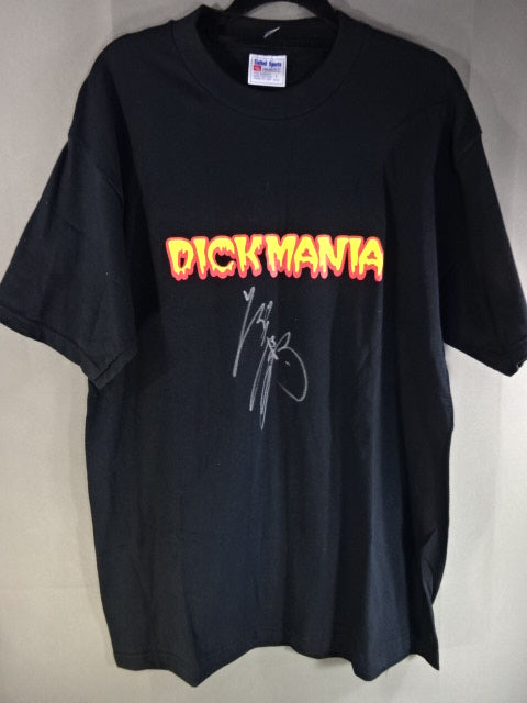 【hand signed autograph】 Dick Togo  " DICKMANIA" T-Shirt