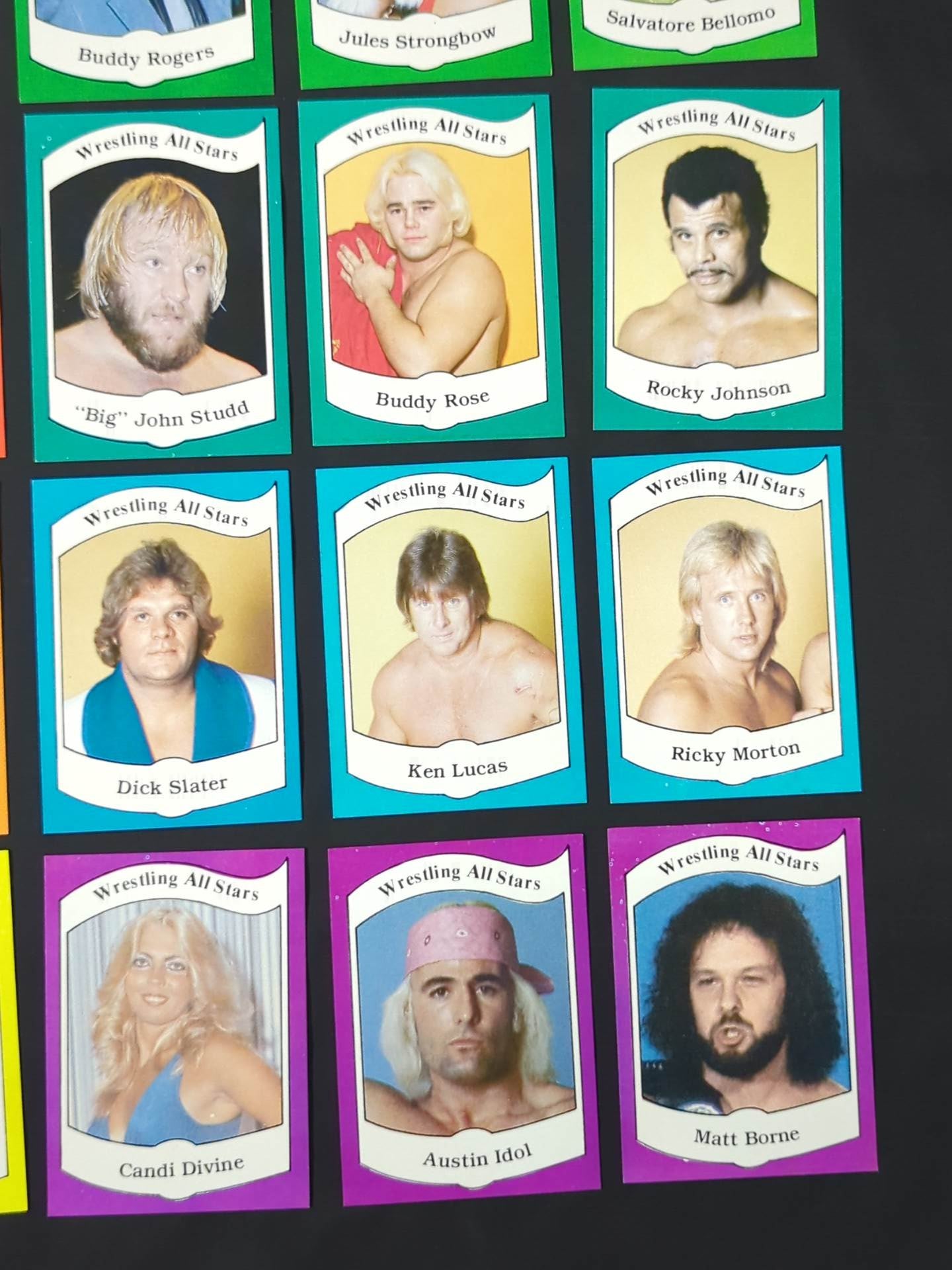 1983 Wrestling All Stars, Series A complete set of 36 cards (unopened)