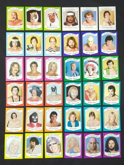 1983 Wrestling All Stars, Series A complete set of 36 cards (unopened)