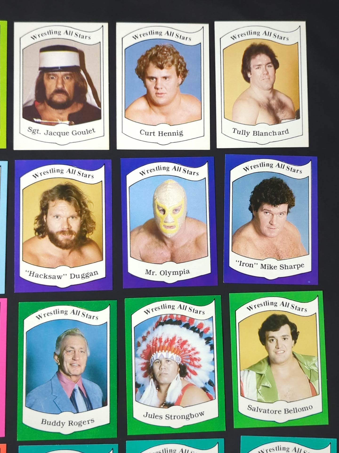 1983 Wrestling All Stars, Series A complete set of 36 cards (unopened)