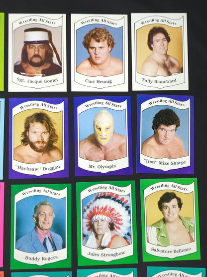 1983 Wrestling All Stars, Series A complete set of 36 cards (unopened)