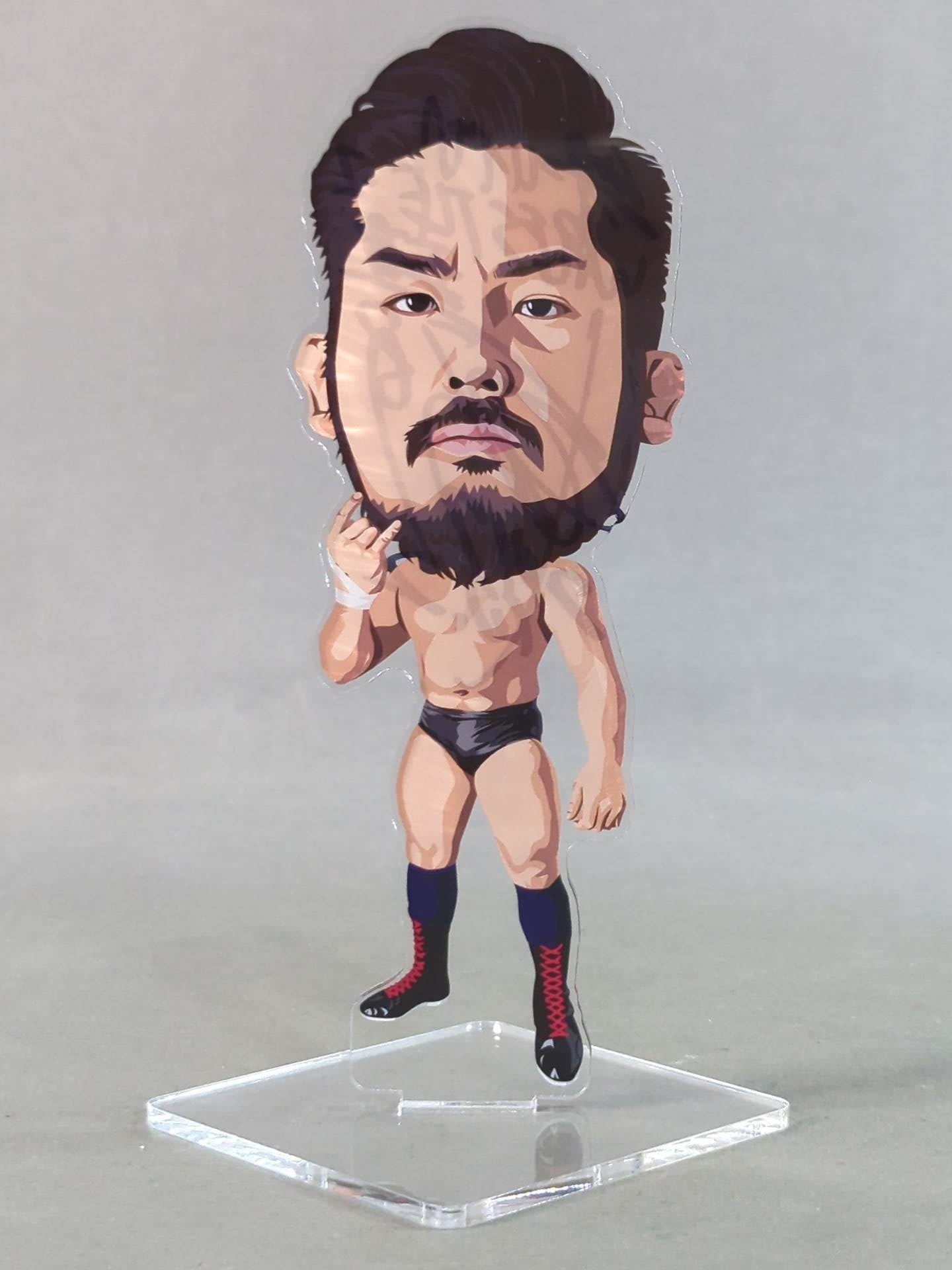 【hand signed autograph】 Shotaro Ashino WRESTLE-1  Acrylic Stand