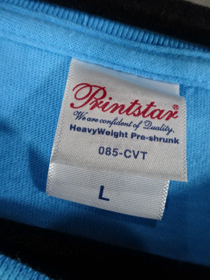 Masato Yoshino "SPEED STAR" T-shirt (1) (light blue)