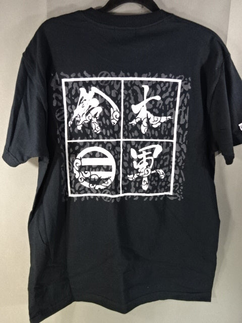 【Minoru Suzuki hand signed autograph 】Suzuki Army T-shirt (2) (Black)