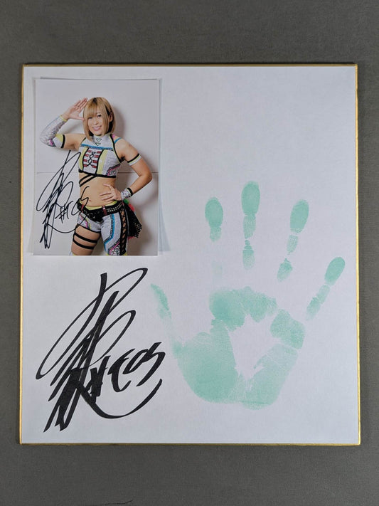 ★ Handprint Shikishi ( Autograph board ) & Limited Photos ★ Konami