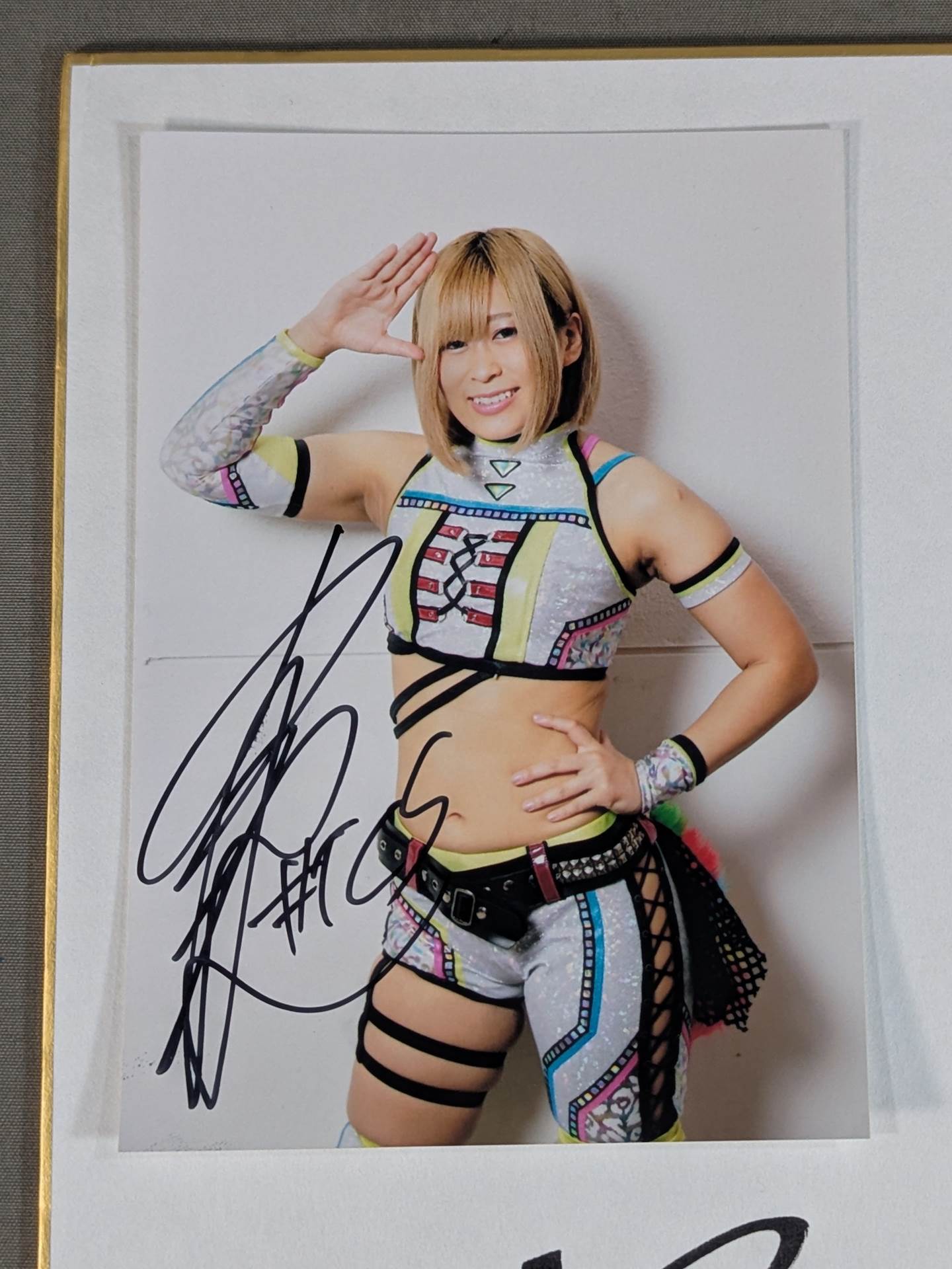 ★ Handprint Shikishi ( Autograph board ) & Limited Photos ★ Konami