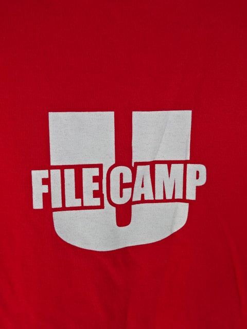 U-FILE CAMP T-Shirt (1) (Red)