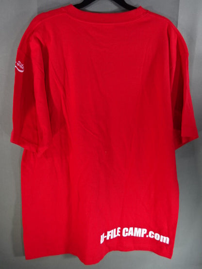 U-FILE CAMP T-Shirt (1) (Red)