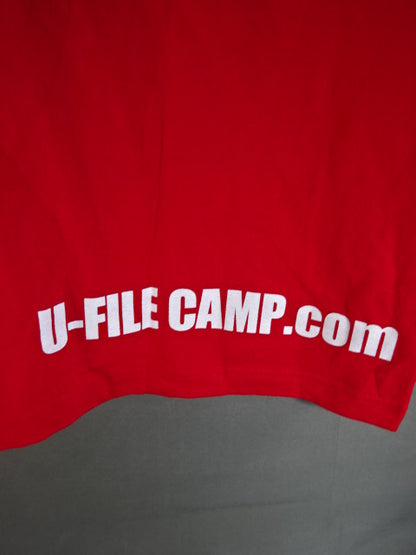 U-FILE CAMP T-Shirt (1) (Red)