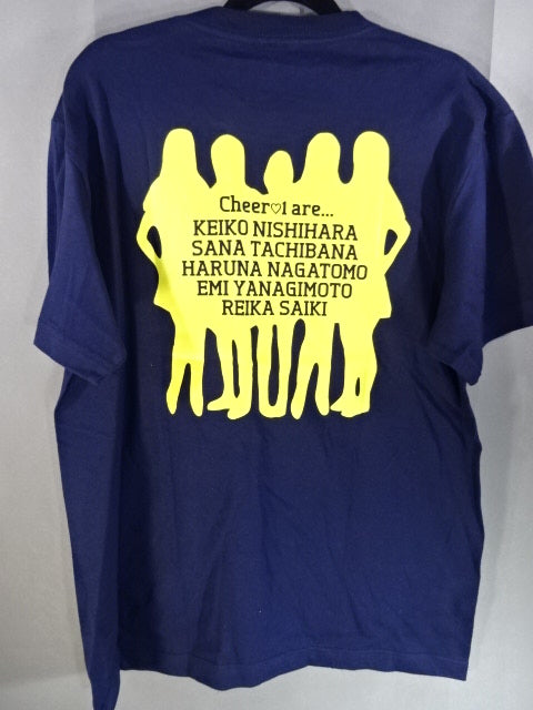 WRESTLE-1 Cheer-I「CHEER 1」Tシャツ①(ネイビー)