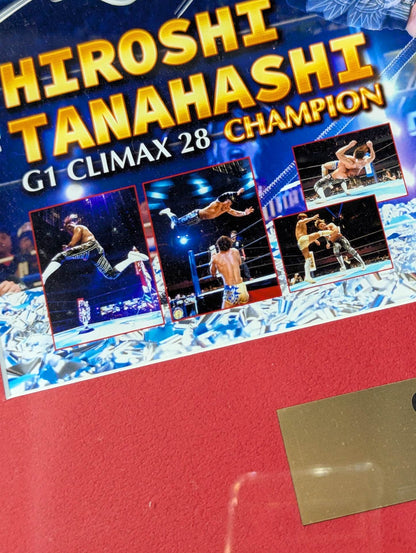 ★平成最後のG1優勝★ 棚橋弘至 G1 CLIMAX 28 優勝記念 直筆サイン入りフォトフレーム