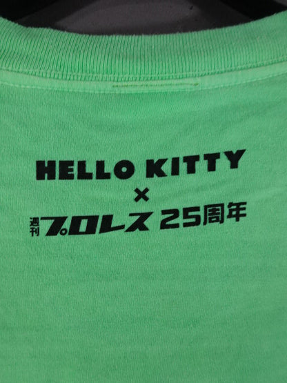 Weekly Pro Wrestling  25th Anniversary× HELLO KITTY Collaboration T-Shirt