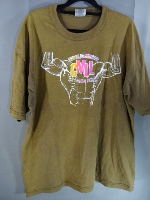 CMLL Logo T-Shirt (1) (Brown)