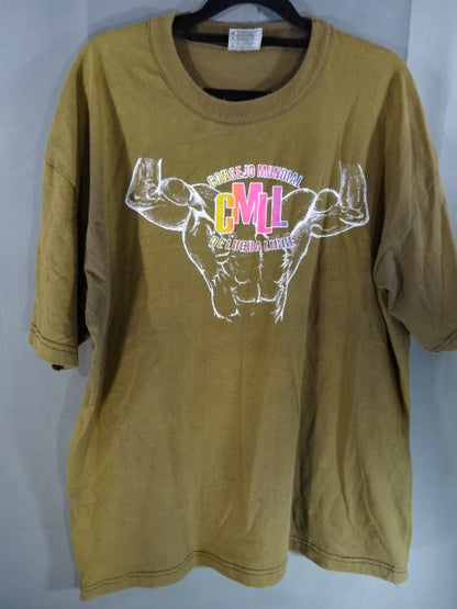 CMLL Logo T-Shirt (1) (Brown)