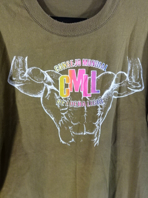 CMLL Logo T-Shirt (1) (Brown)
