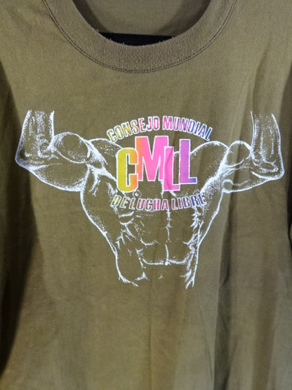 CMLL Logo T-Shirt (1) (Brown)