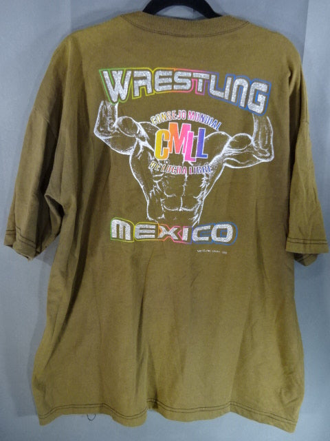 CMLL Logo T-Shirt (1) (Brown)