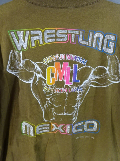 CMLL Logo T-Shirt (1) (Brown)