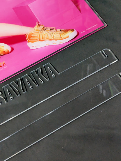 ウナギ・サヤカ A2サイズ 特大 アクリルポートレート(水着)