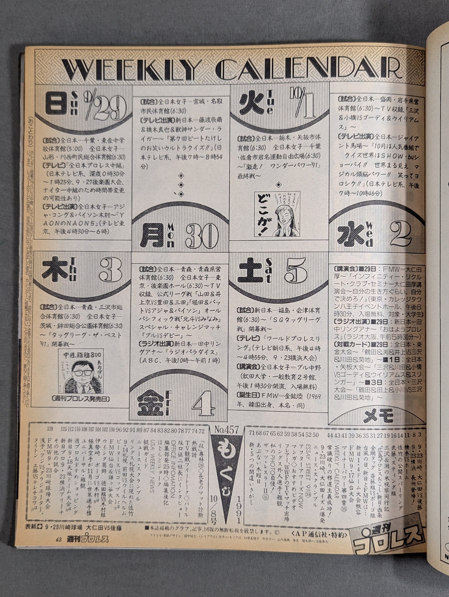 Weekly Pro Wrestling  457