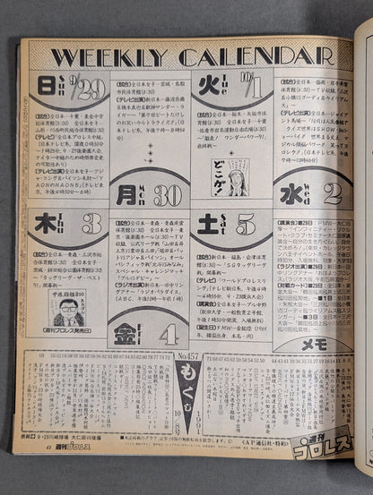 Weekly Pro Wrestling  457