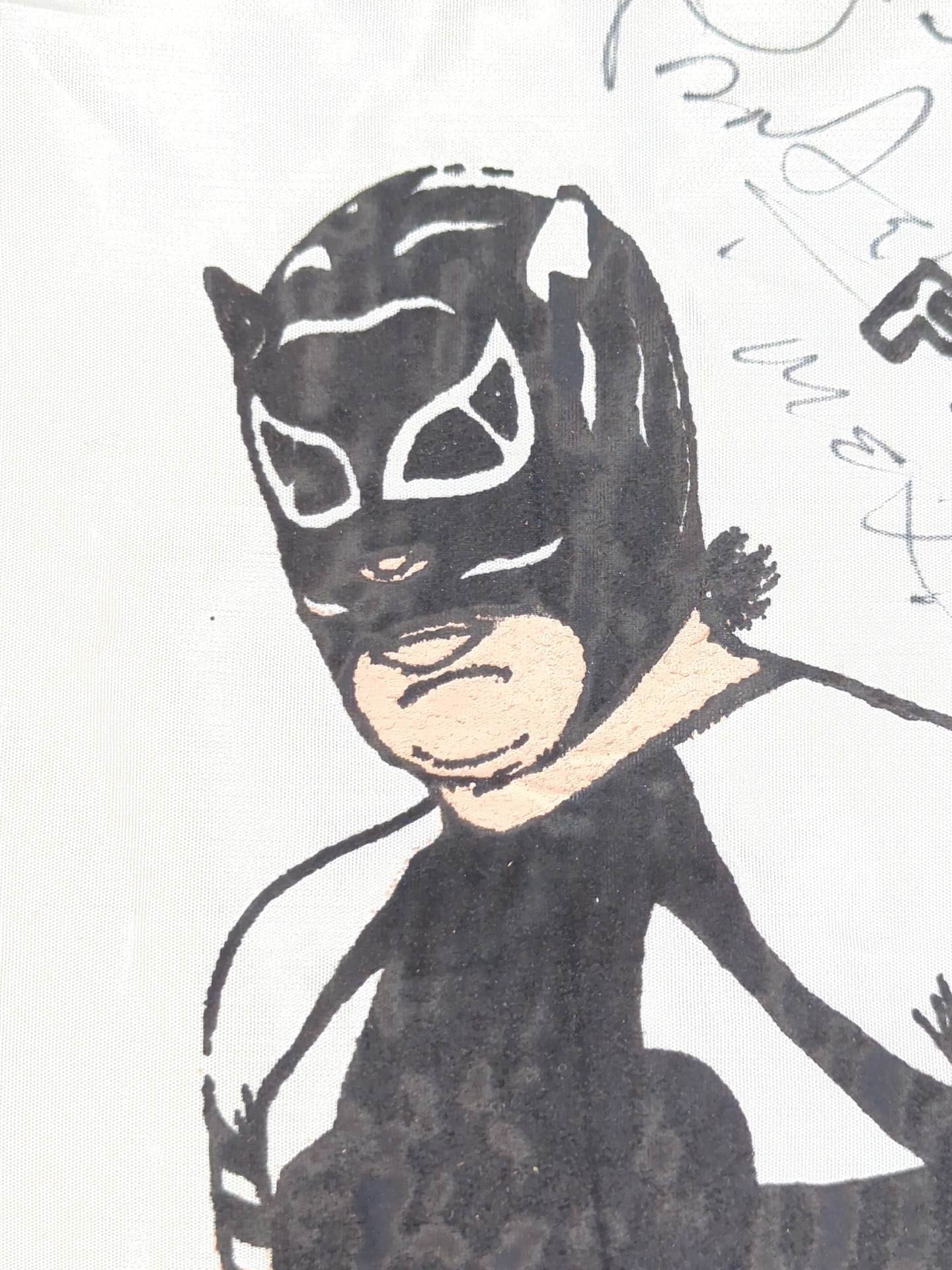 【hand signed autograph】  El Pantera Mini Tapestry