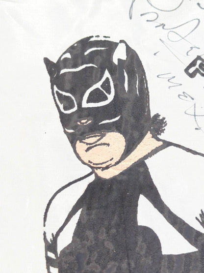 【hand signed autograph】  El Pantera Mini Tapestry