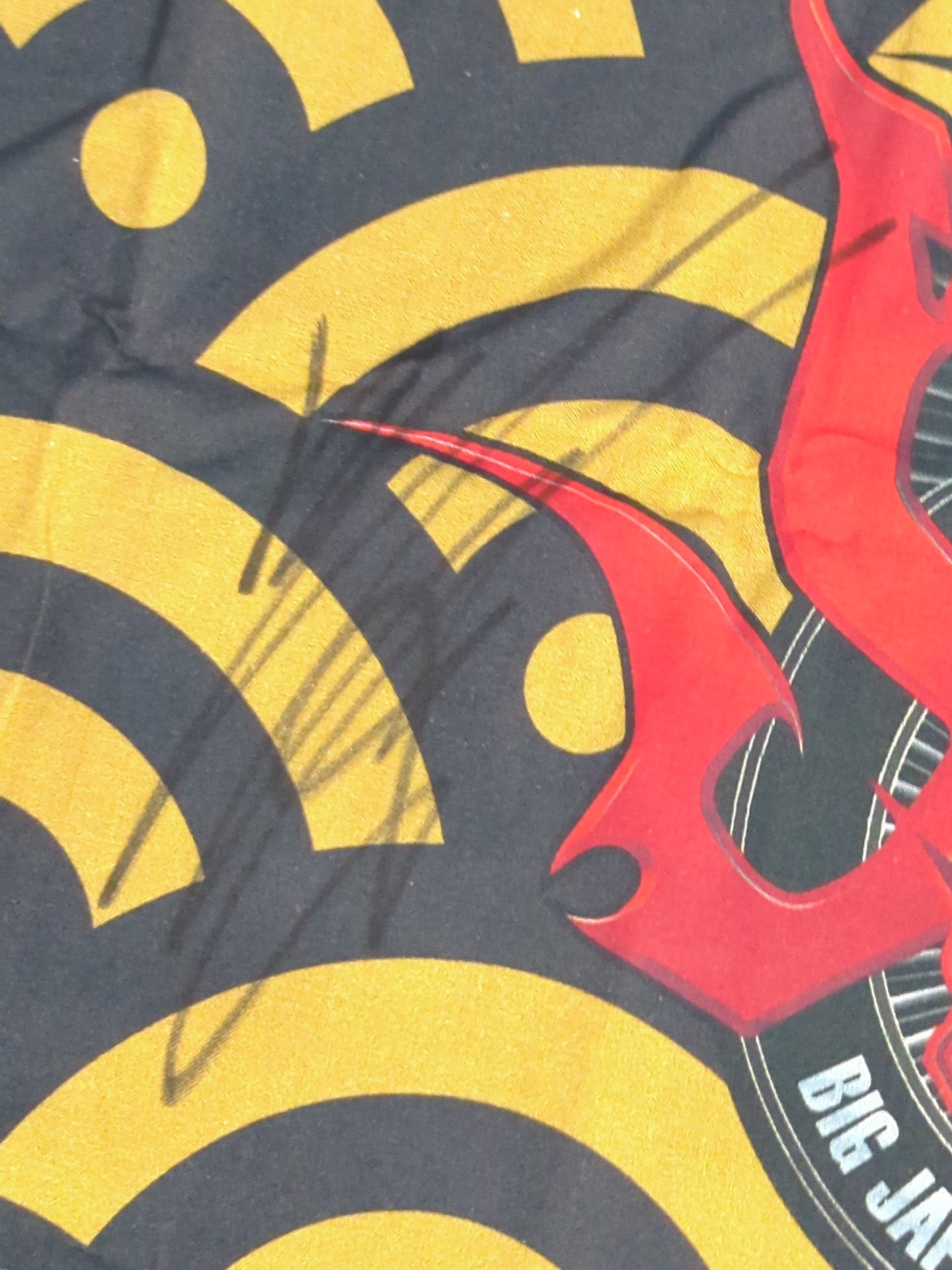 【野村卓矢 直筆サイン入り】大日本プロレス「弐」手ぬぐい