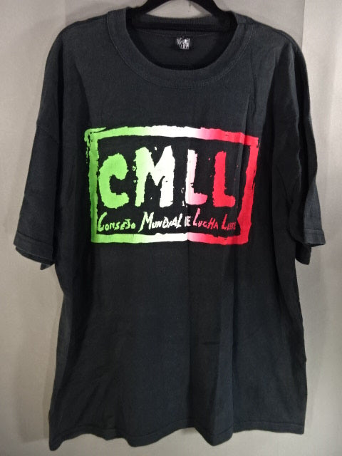 CMLL Logo T-Shirt (2) (Black)