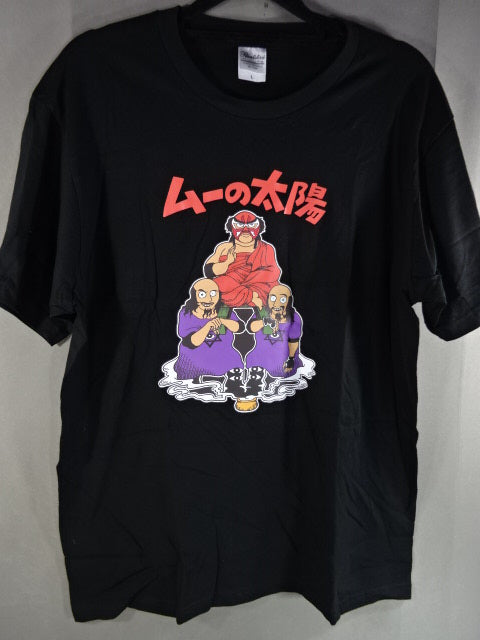 Mu no Taiyo Illustration T-Shirt (1) (Black)