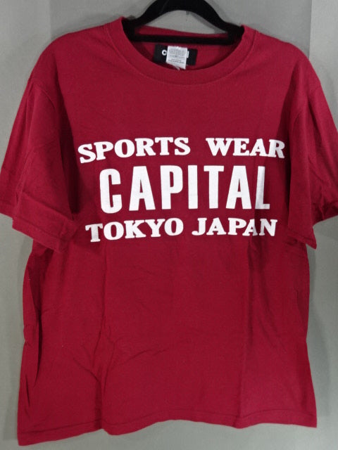 CAPITAL SPORTS WEAR T-Shirt (1) (Burgundy)
