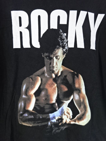 ROCKY Balboa Picture T-Shirt (1) (Black)