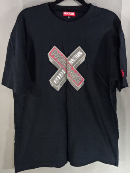 Pancrase Logo T-Shirt (2) (Black)