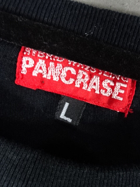 Pancrase Logo T-Shirt (2) (Black)