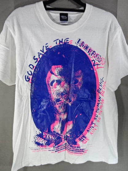 Leatherface GOD SAVE THE LEATHERFACE 2021/Leatherface (Sacrifice White) T-Shirt