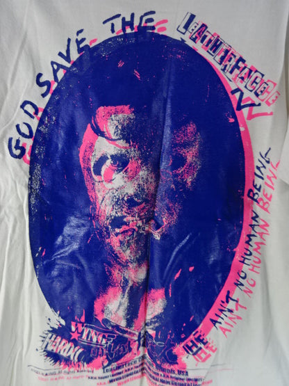 Leatherface GOD SAVE THE LEATHERFACE 2021/Leatherface (Sacrifice White) T-Shirt