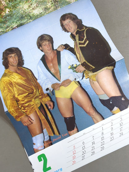 1984 ゴング・スーパースター・レスリング・カレンダー