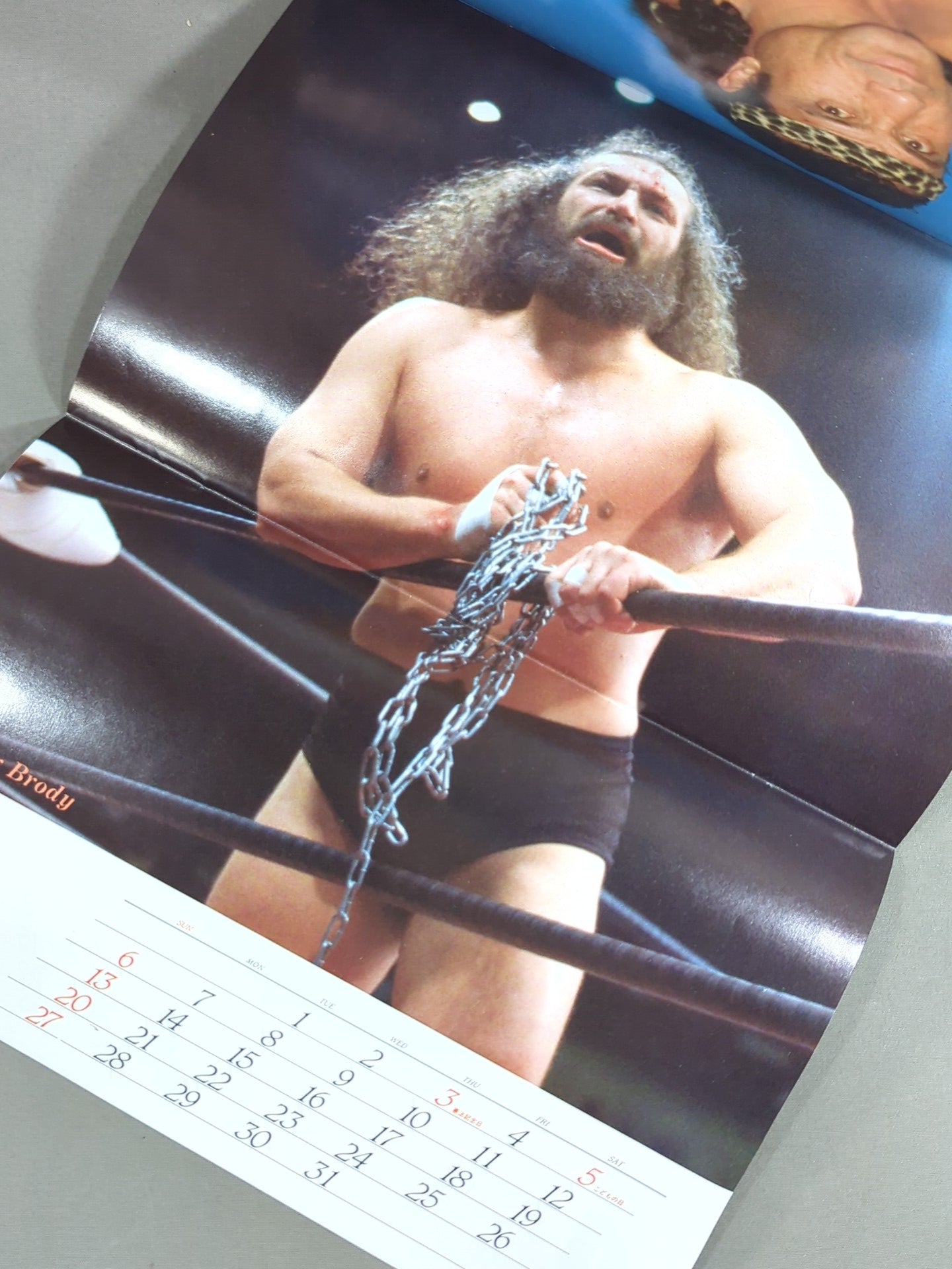 1984 ゴング・スーパースター・レスリング・カレンダー