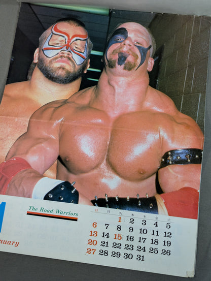 1985 Gong Superstar Wrestling Calendar
