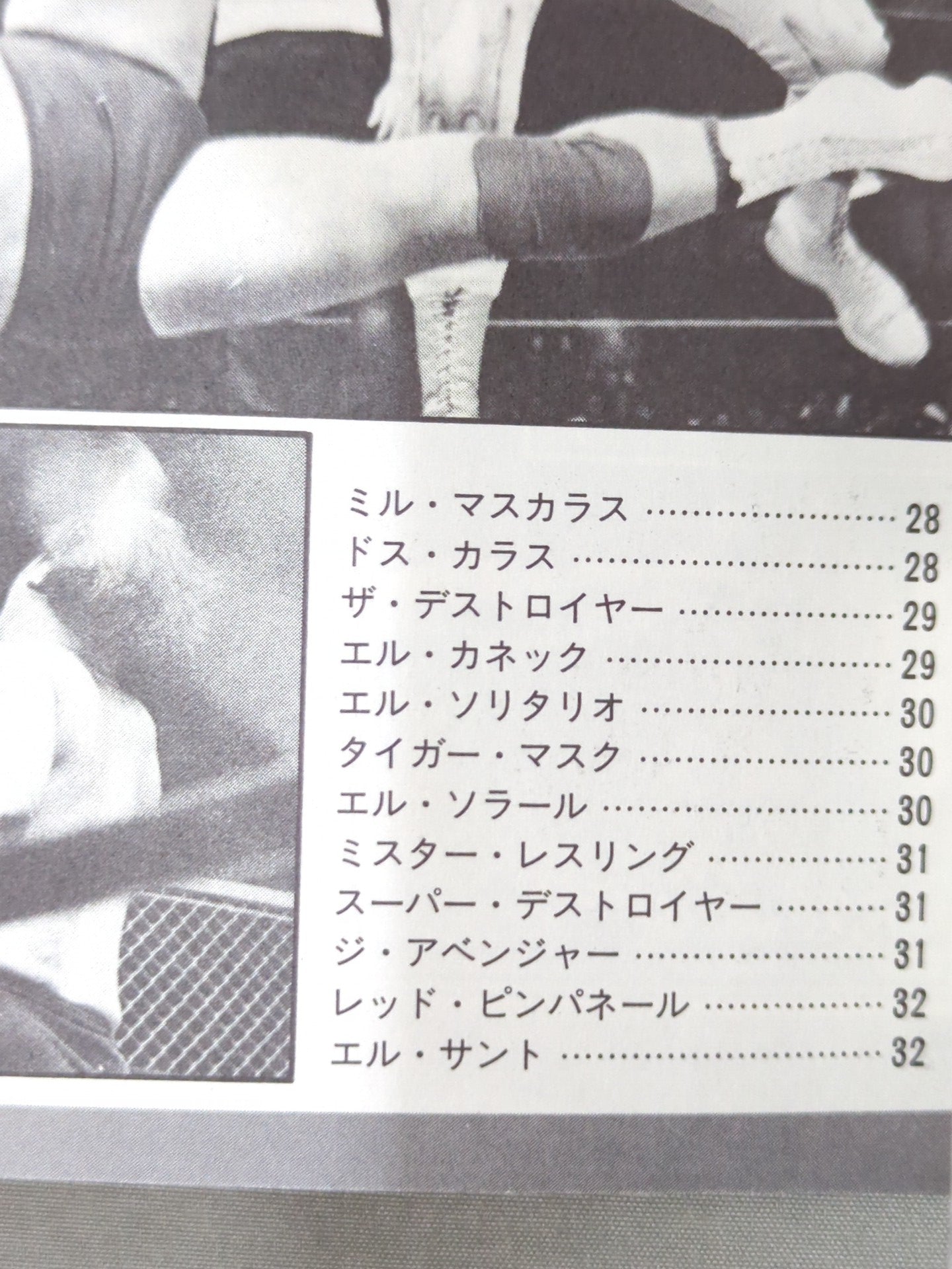 82年版 レスラー名鑑 / BEST FIGHTERS