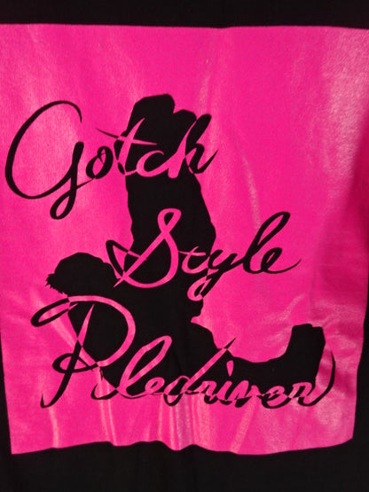 Minoru Suzuki "GOTCH STYLE PILE DRIVER" T-shirt (3) (Black)