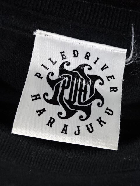 Minoru Suzuki "GOTCH STYLE PILE DRIVER" T-shirt (3) (Black)