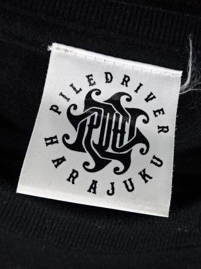 Minoru Suzuki "GOTCH STYLE PILE DRIVER" T-shirt (3) (Black)