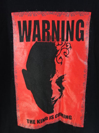 Minoru Suzuki "WARNING THE KING IS COMING" T-shirt