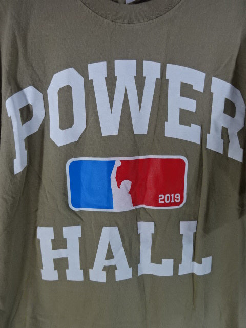 Riki Choshu  POWER HALL 2019 Commemorative T-Shirt (1) (Khaki)