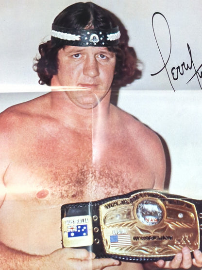 Terry Funk Magazine Supplement Poster