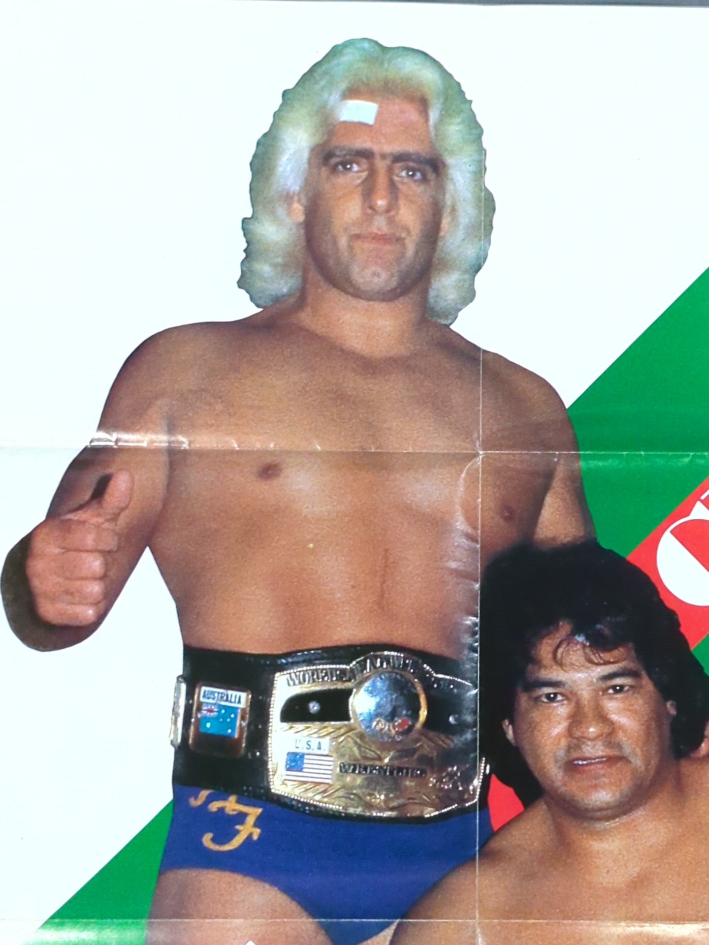 リック・フレアー＆チャボ・ゲレロ 雑誌付録ポスター