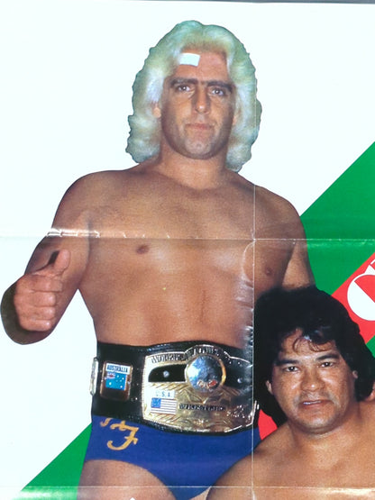 リック・フレアー＆チャボ・ゲレロ 雑誌付録ポスター