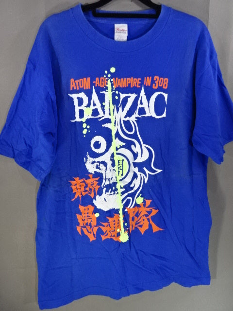 Tokyo Gurentai ×BALZAC (1) T-Shirt (2008 / Blue)