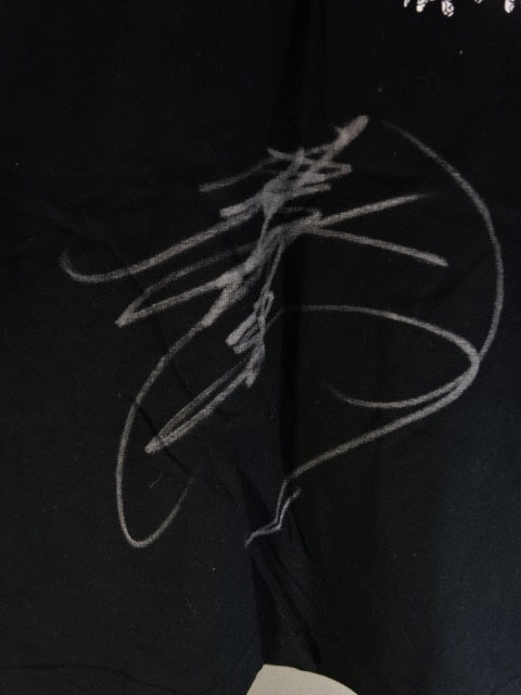 【Minoru Suzuki hand signed autograph 】Suzuki Army T-shirt (5) (Black)
